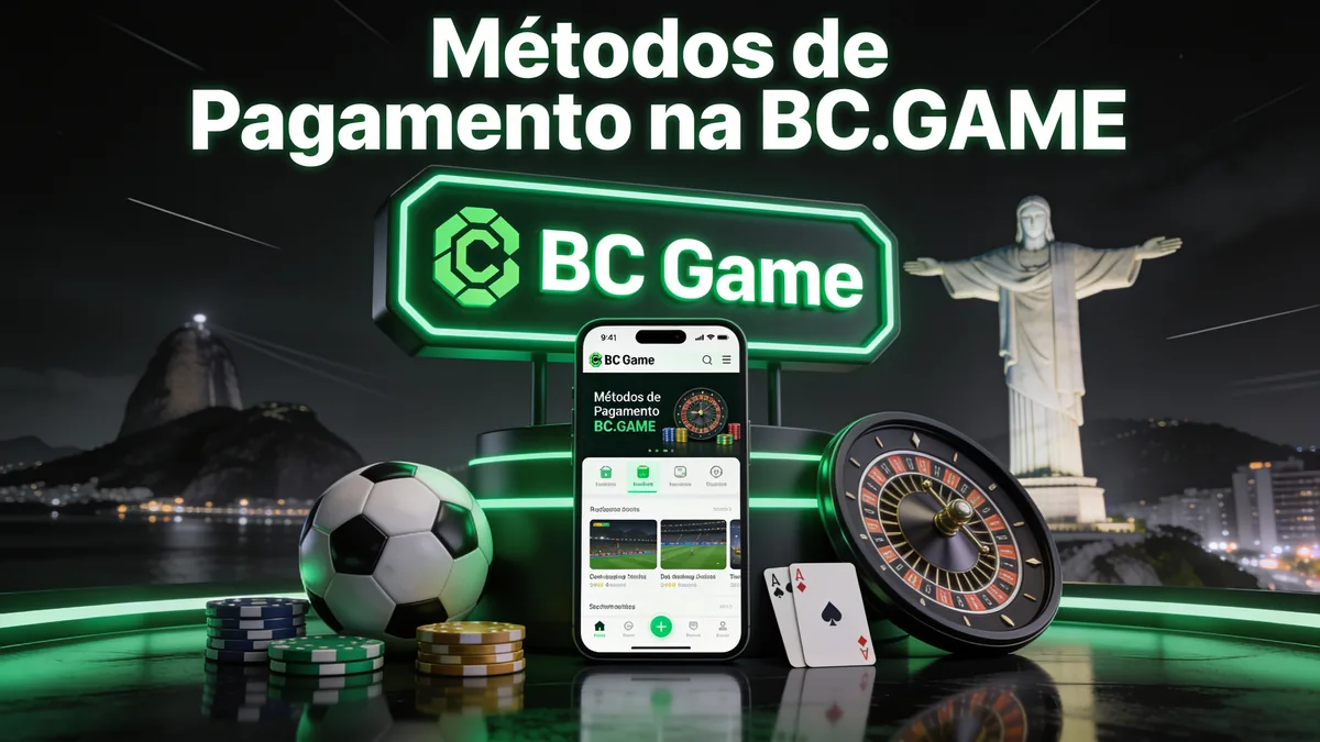 Métodos de Pagamento na BC.GAME para jogadores no Brasil