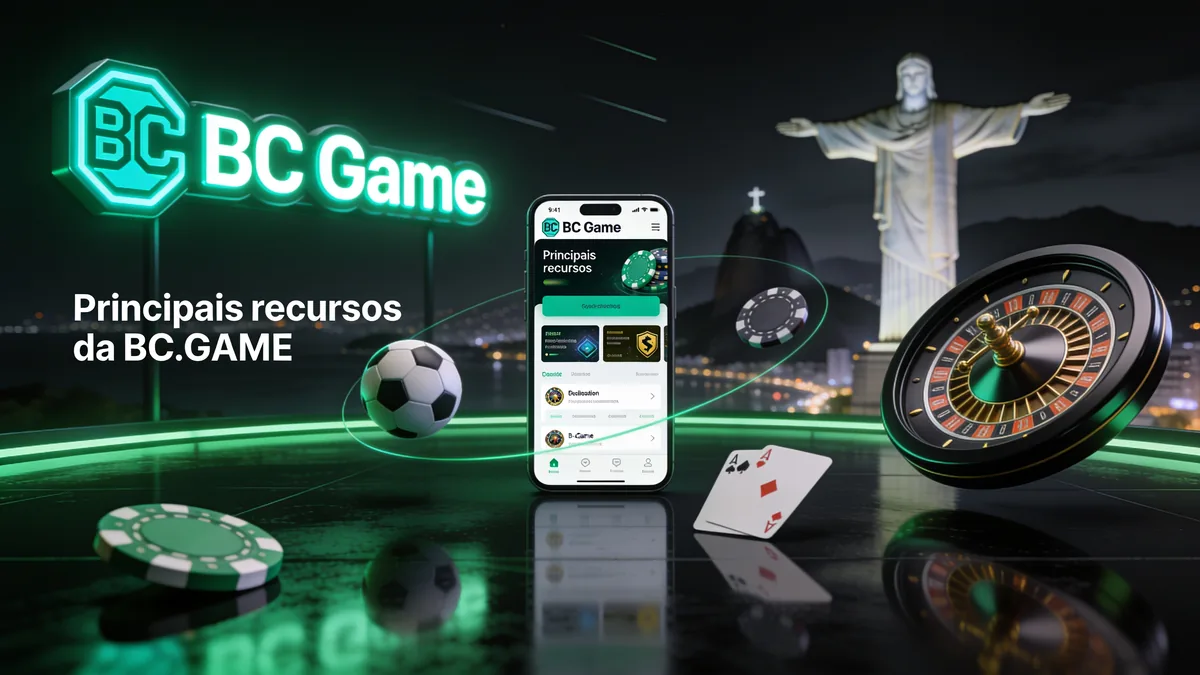 Principais recursos da BC.GAME — bc game no Brasil